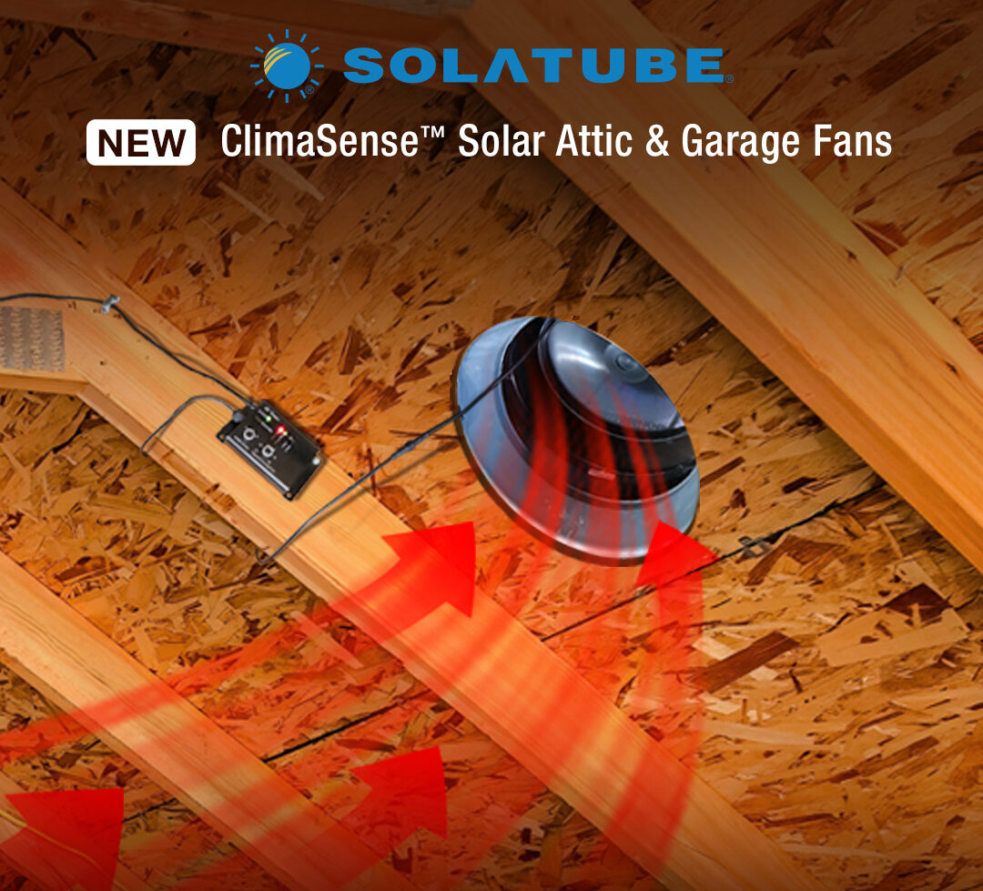 Solar Attic and Garage Fan ClimaSense Series