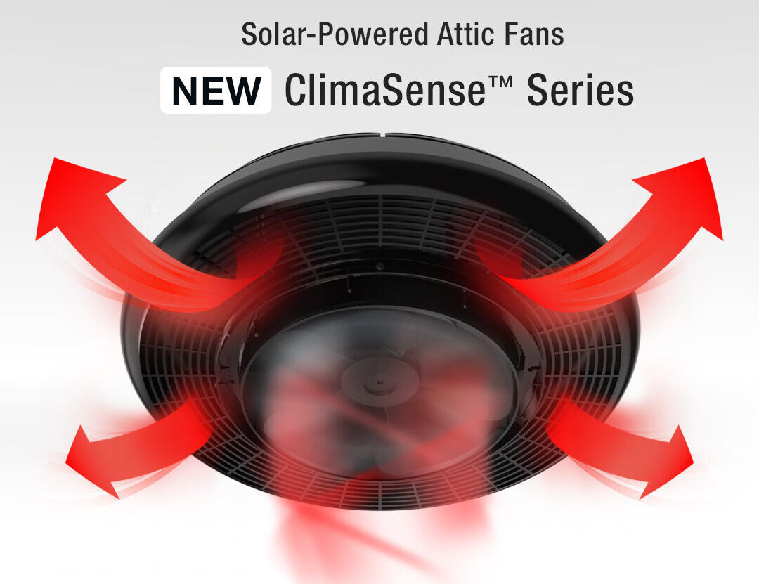 Attic Fans new ClimaSense Run At Night Technology